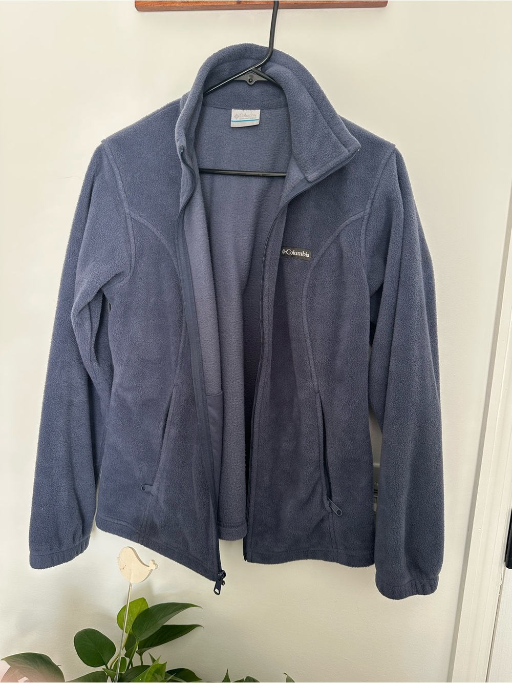 Columbia Women's Navy Full-Zip Fleece Jacket